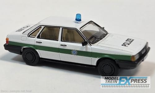 Brekina 870713 Audi 80 B2 (Typ 85), 1984, Polizei