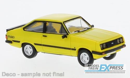 Brekina 870721 Ford Escort MK II R 1977, gelb