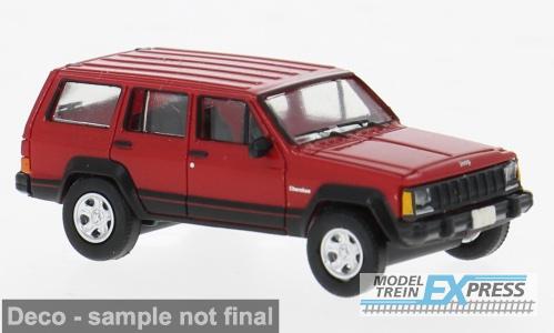 Brekina 870729 Jeep Cherokee, rot, 1984