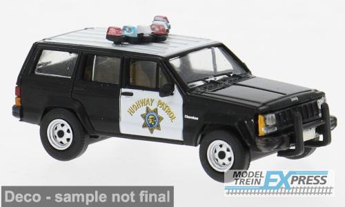 Brekina 870730 Jeep Cherokee, 1984, California Highway Patrol