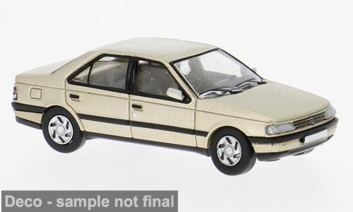 Brekina 870745 Peugeot 405, beige, 1987
