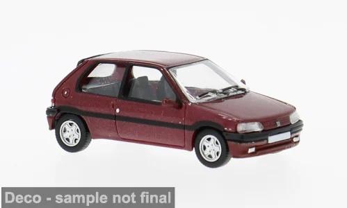 Brekina 870750 Peugeot 106 XSI, dunkelrot, 1991