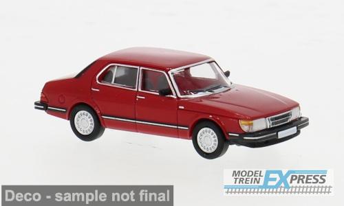 Brekina 870756 Saab 900 Limousine rot