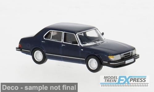 Brekina 870759 Saab 900 Limousine dunkelblau