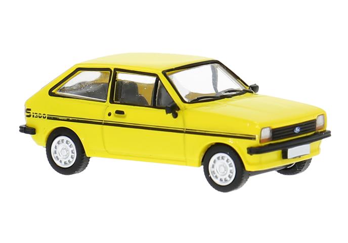 Brekina 870769 Ford Fiesta MK I, gelb, 1975