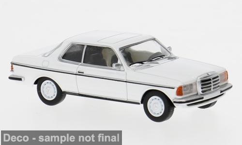 Brekina 870796 Mercedes C123 Coupe, weiss, 1977