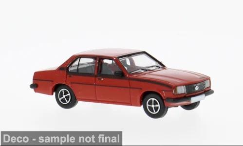 Brekina 870815 Opel Ascona B, rot/Dekor, 1979