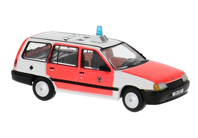 Brekina 870891 Opel Kadett E Caravan, 1989, Feuerwehr Hamburg
