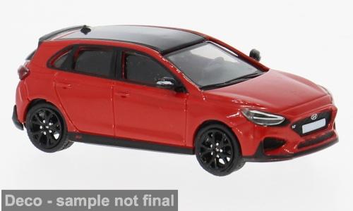 Brekina 870927 Hyundai i30 N, dunkelrot, 2021