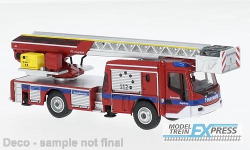 Brekina 871077 Magirus M32L-AS N.B. 2021, Feuerwehr Augsburg,