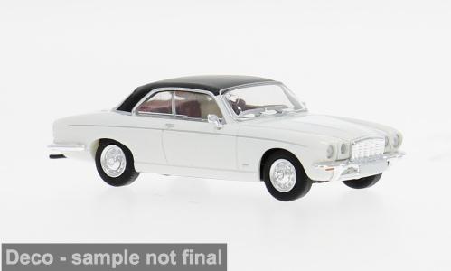 Brekina 871568 Jaguar XJ-C, weiss/schwarz, 1973