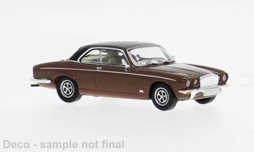 Brekina 871569 Jaguar XJ-C, dunkelbraun/schwarz, 1973