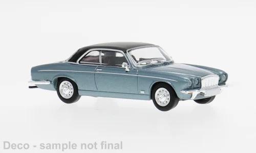 Brekina 871571 Jaguar XJ-C, blau/schwarz, 1973