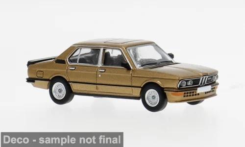 Brekina 871604 BMW M535i (E12), gold, 1980