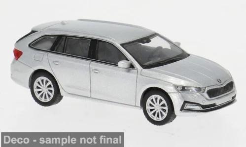 Brekina 871609 Skoda Octavia IV Combi, silber, 2019