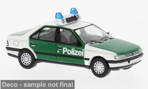 Brekina 871684 Peugeot 405, 1987, Polizei Saarland