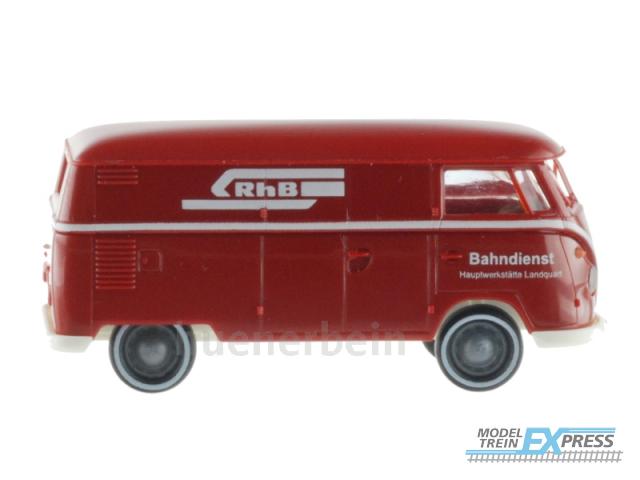 Brekina 932143 VW T1 Rhatische bahn rood dak Hunerbein exclusief