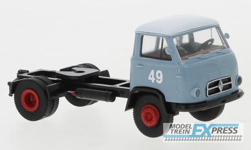 Brekina 94334 Borgward B 655 SZM Nr. 49 1960, blaugraue Spedition,