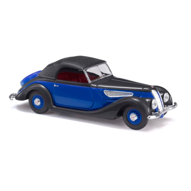 Busch autos 40293 1/87 EMW 327 CABRIO, BLAU