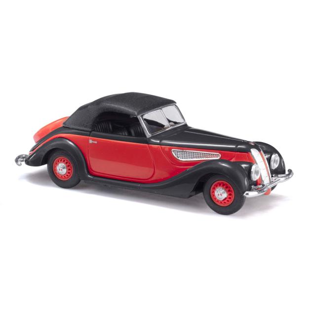 Busch autos 40294 1/87 EMW 327 CABRIO, ROT