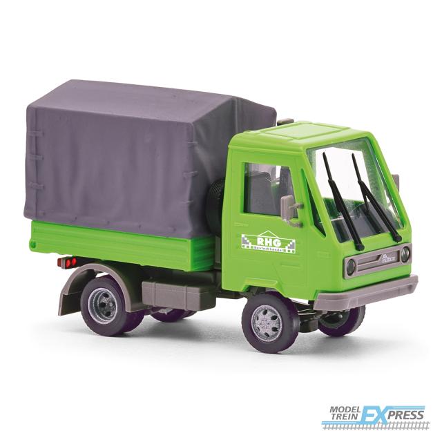 Busch autos 42252 1/87 MULTICAR M26 PLANE RHG GRÜN (08/25) *