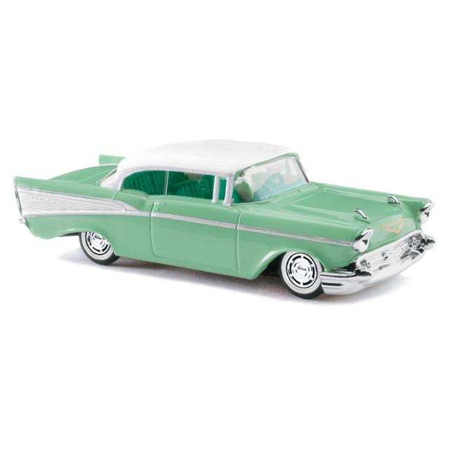 Busch autos 45024 1/87 CHEVROLET BEL AIR LIMO, GRÜN