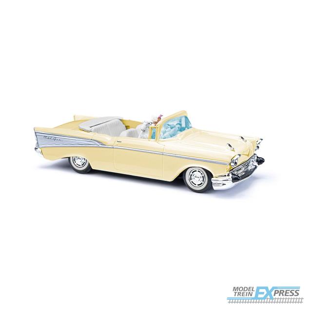 Busch autos 45060 1/87 CHEVROLET BEL AIR CABRIO OFFEN 1957