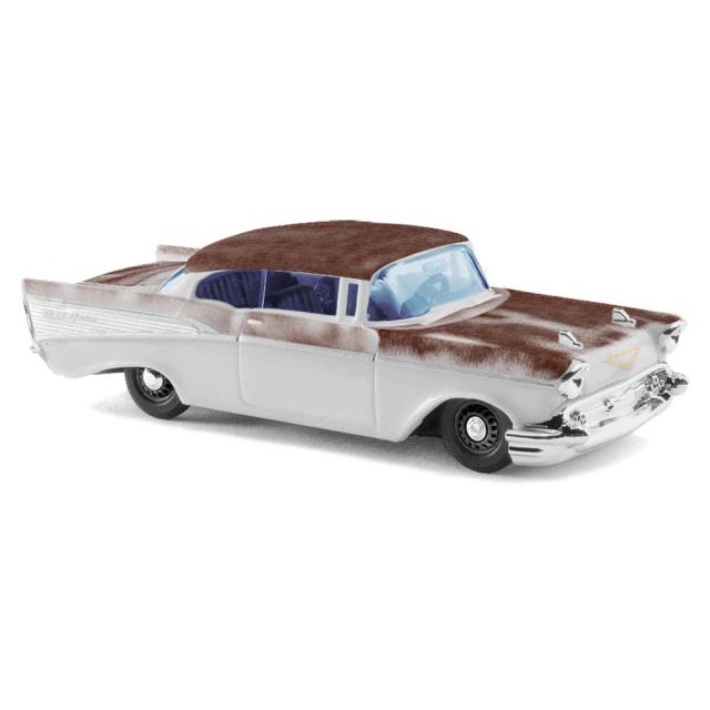Busch autos 45061 1/87 CHEVROLET BEL AIR LIMO, RUSTY
