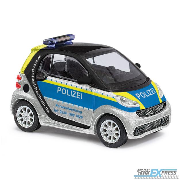 Busch autos 46183 1/87 SMART FORTWO POLIZEI BOCHUM   (08/25) *