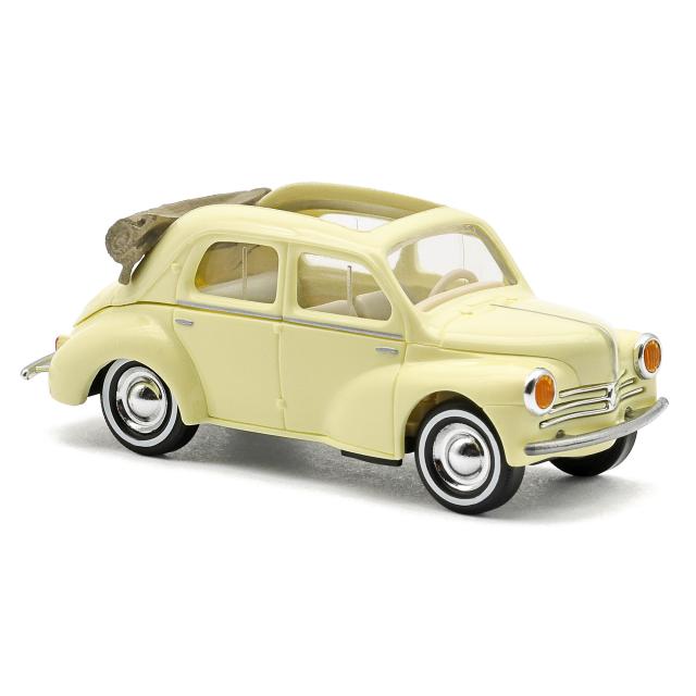 Busch autos 46576 1/87 RENAULT 4 CV CABRIO, GELB