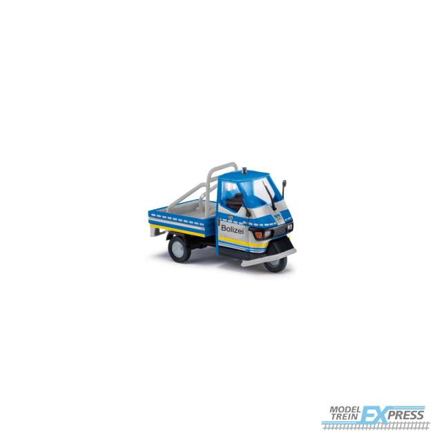 Busch autos 48492 1/87 PIAGGIO APE BOLIZEI