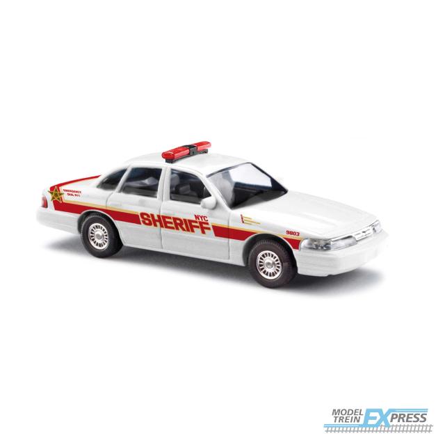 Busch autos 49033 1/87 FORD CROWN VICTORIA NYC SHERIFF 1996
