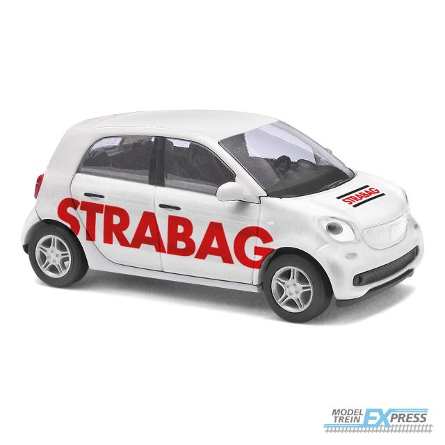 Busch autos 49562 1/87 SMART FORFOUR 14, STRABAG (04/25) *