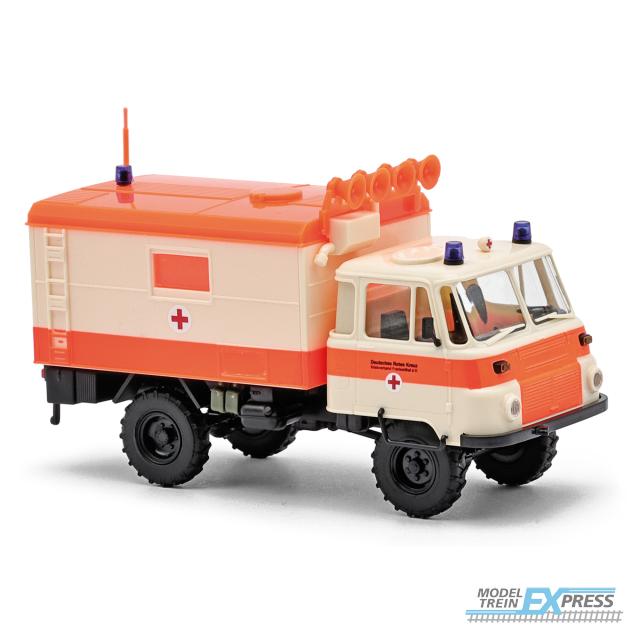 Busch autos 50255 1/87 ROBUR LO 2002 A, DRK FT (08/25) *