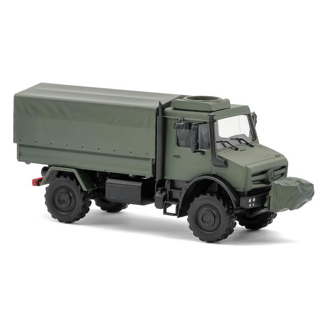 Busch autos 51058 1/87 UNIMOG U5023, MILITÄR/SEILW.