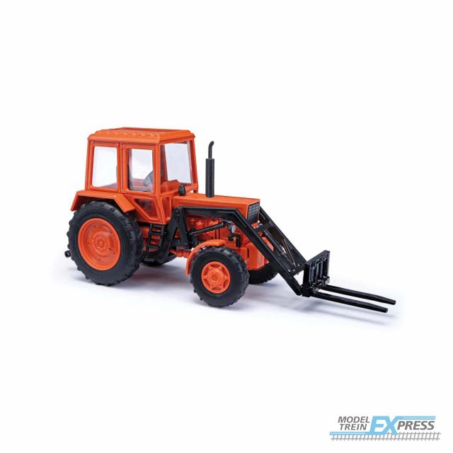 Busch autos 51308 1/87 TRAKTOR BELARUS MTS 82 FRONTLADER 1983