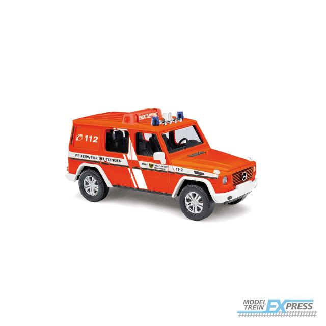 Busch autos 51438 1/87 MERCEDES G 90 FW REUTLINGEN 1990