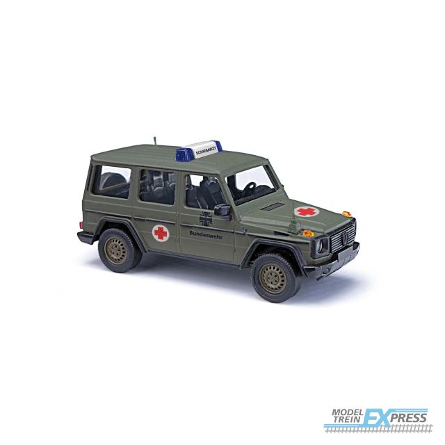 Busch autos 51441 1/87 MERCEDES G 90 BW ROTES KREUZ 1990