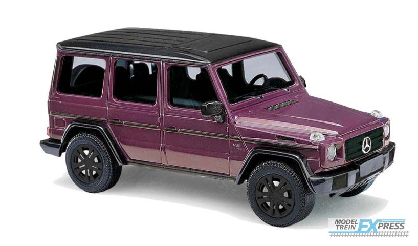 Busch autos 51474 1/87 MERCEDES G EDITION 35 VIOLETT 2008