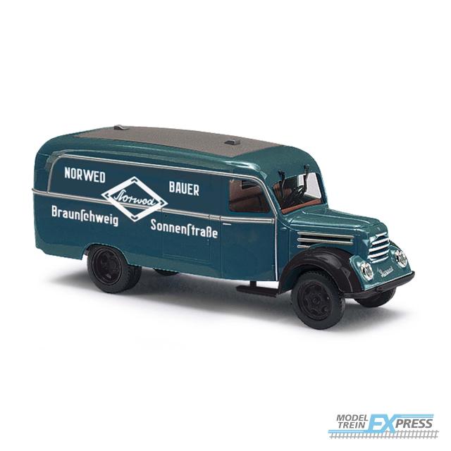 Busch autos 51814 1/87 ROBUR GARANT K30 NORWED BRAUNSCHWEIG 1957