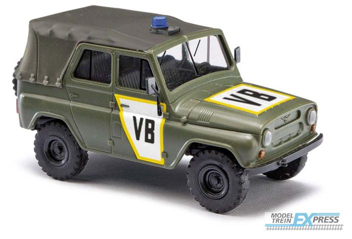 Busch autos 52115 1/87 UAZ 469 POLIZEI CZ VB 1972 (10/22) *