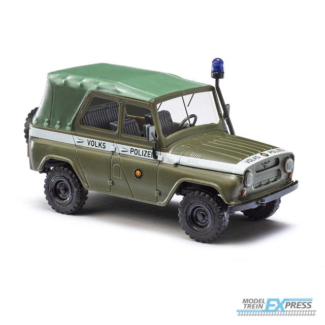 Busch autos 52121 1/87 UAZ 469 VOLKSPOLIZEI 1972