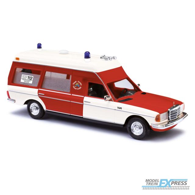 Busch autos 52219 1/87 MERCEDES VF 123 MIESEN FEUERW. ESSEN 1977