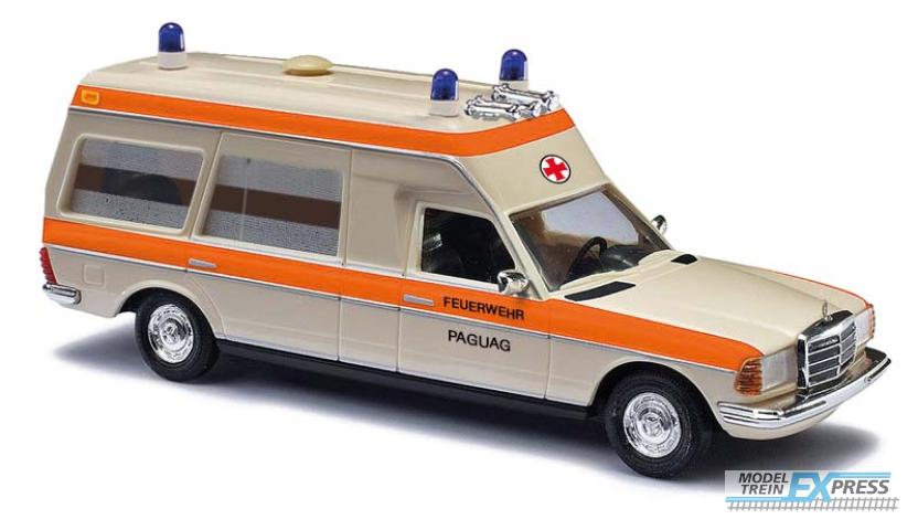 Busch autos 52222 1/87 MERCEDES VF 123 MIESEN FW PAGUAG DÜSS. 1977