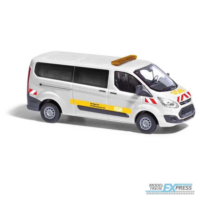 Busch autos 52434 1/87 FORD TRANSIT CUSTOM SSB STUTTGART 2012