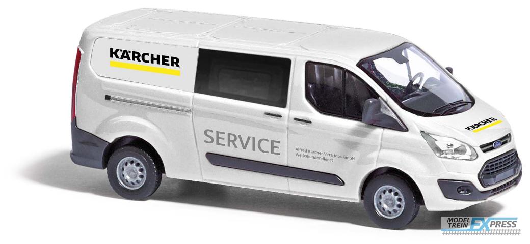 Busch autos 52439 1/87 FORD TRANSIT CUSTOM KÄRCHER SERVICE 2012