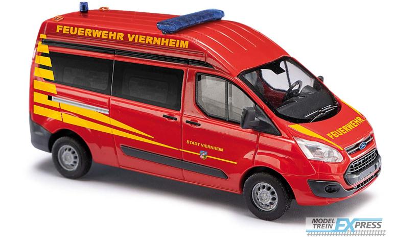 Busch autos 52510 1/87 FORD TRANSIT BUS FEUERWEHR VIERNHEIM 2012