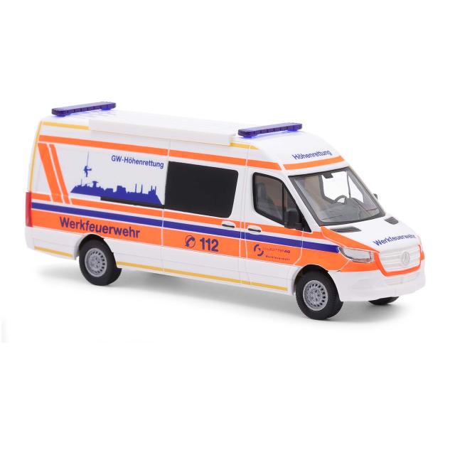 Busch autos 52627 MB SPRINTER FW SALZGITTER H0