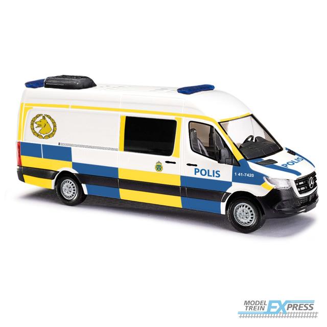 Busch autos 52630 1/87 MERCEDES-BENZ SPRINTER POLIS 2018