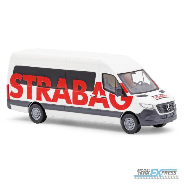 Busch autos 52632 1/87 MB SPRINTER BUS STRABAG (08/25) *